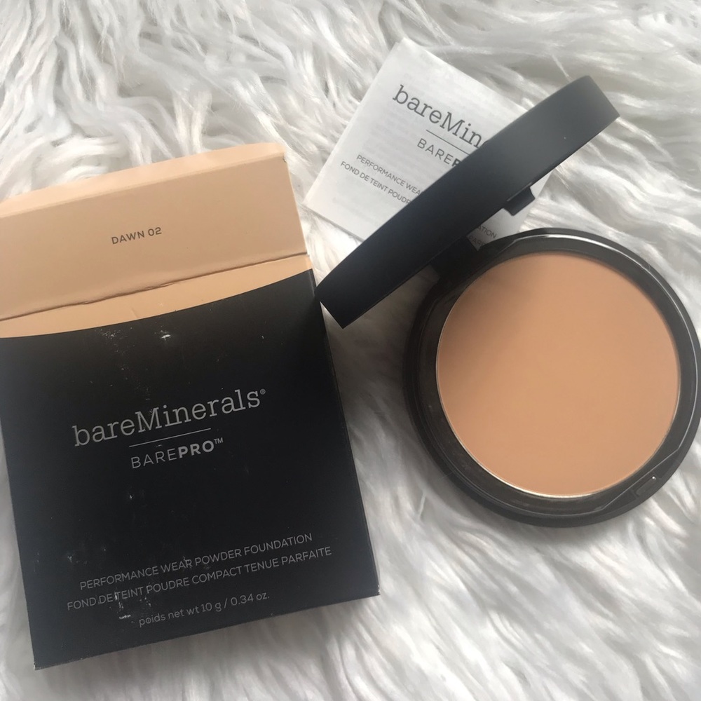 BareMinerals Brush & bare pro powder Dawn 02
